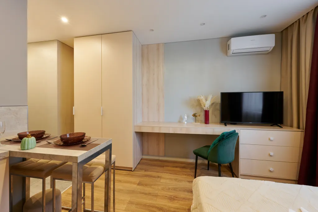 Квартира Квартира Дизайнерская студия у метро — Москва