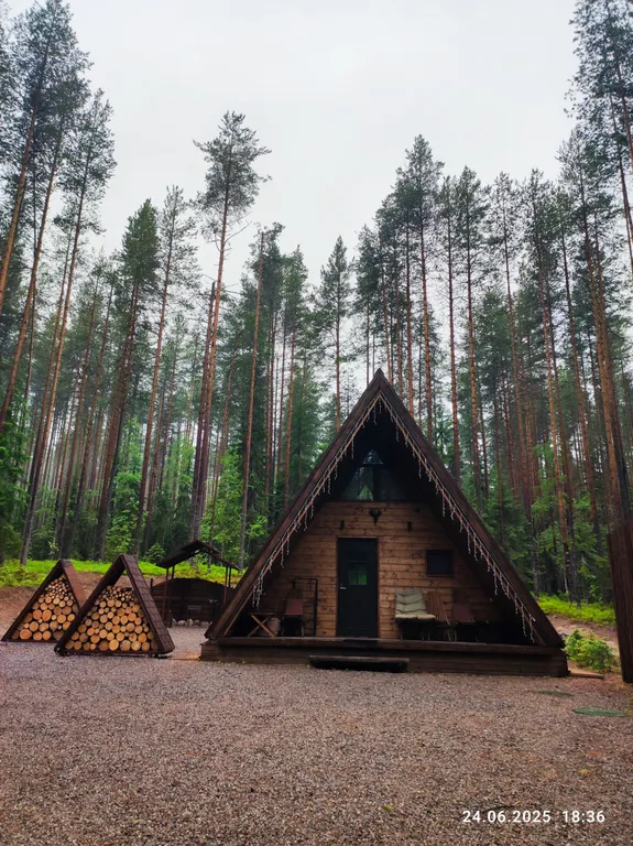 Карельский хутор A-frame