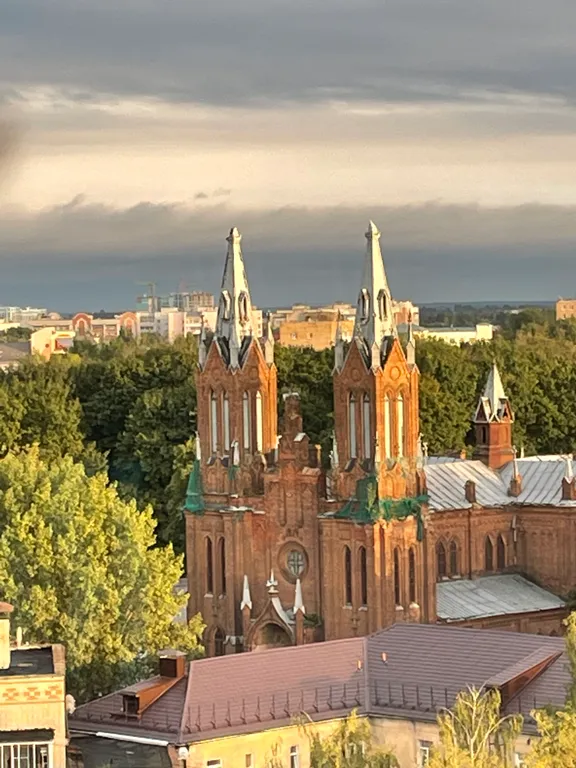 Квартира с видом на польский костел