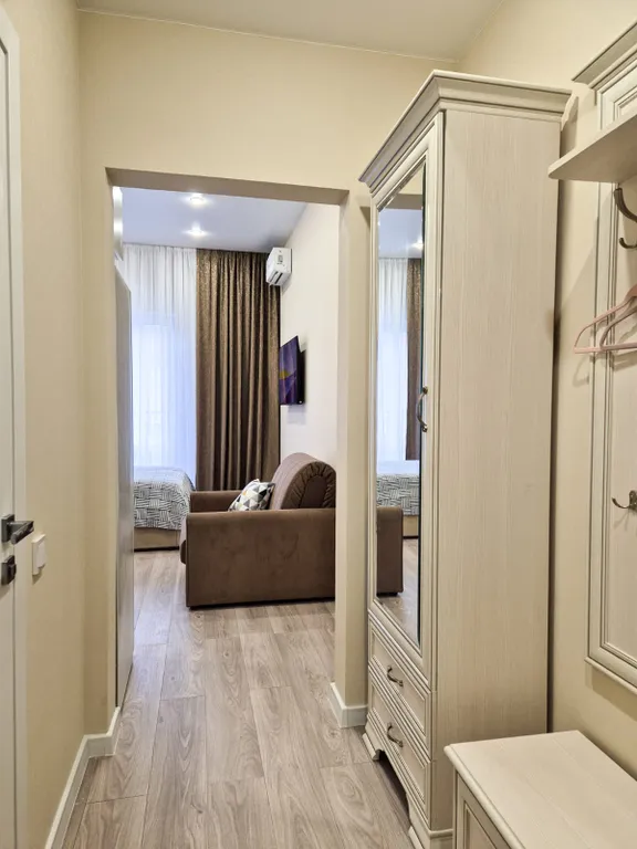 Апартаменты с видом на море, лес и горы