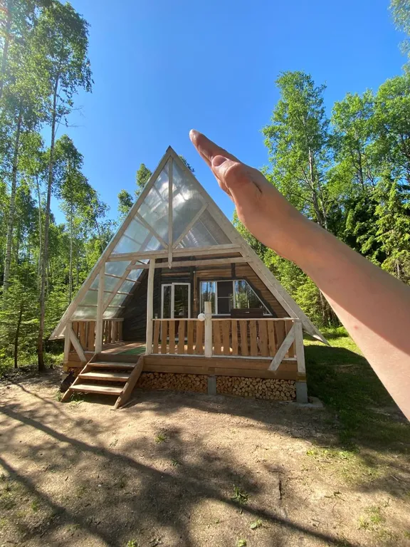 Авторский домик  В ЛЕСУ - "ШалаШик"