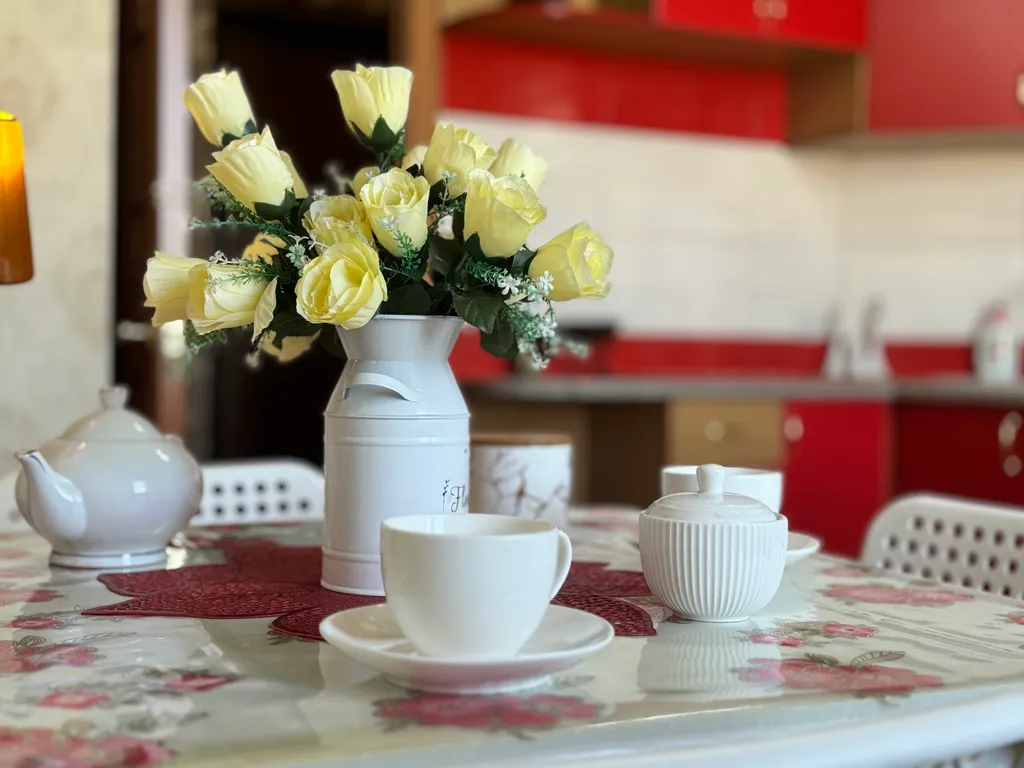 Уютная квартира с видом на горы