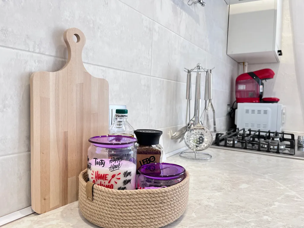 Квартира Уютная квартира в фиолетовых тонах — Симферополь