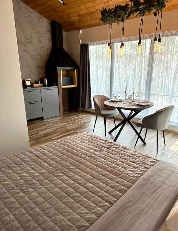 Гостевой дом с панорамными окнами