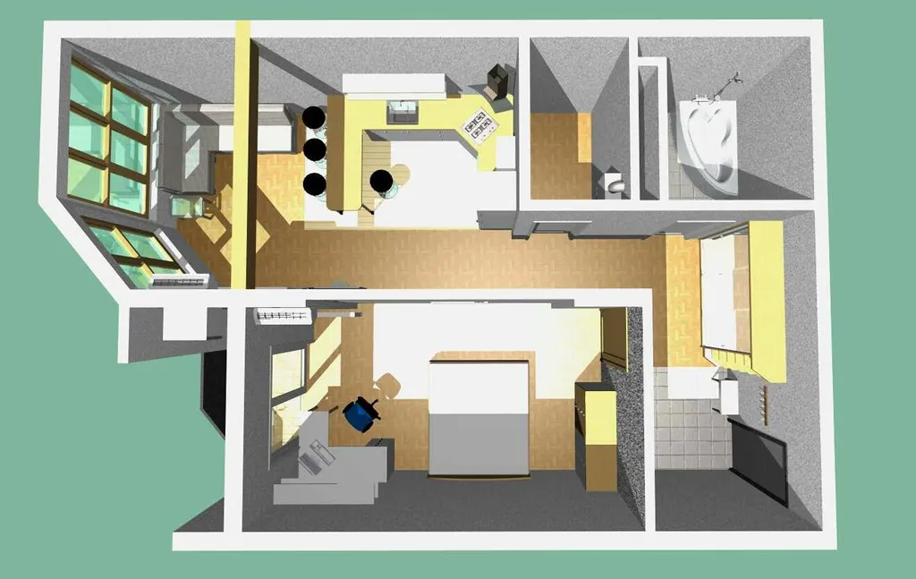 Квартира Уютная квартира — Геленджик