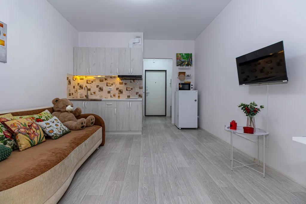 Квартира Квартира Уютная студия в элитном ЖК в районе ККБ — Краснодар