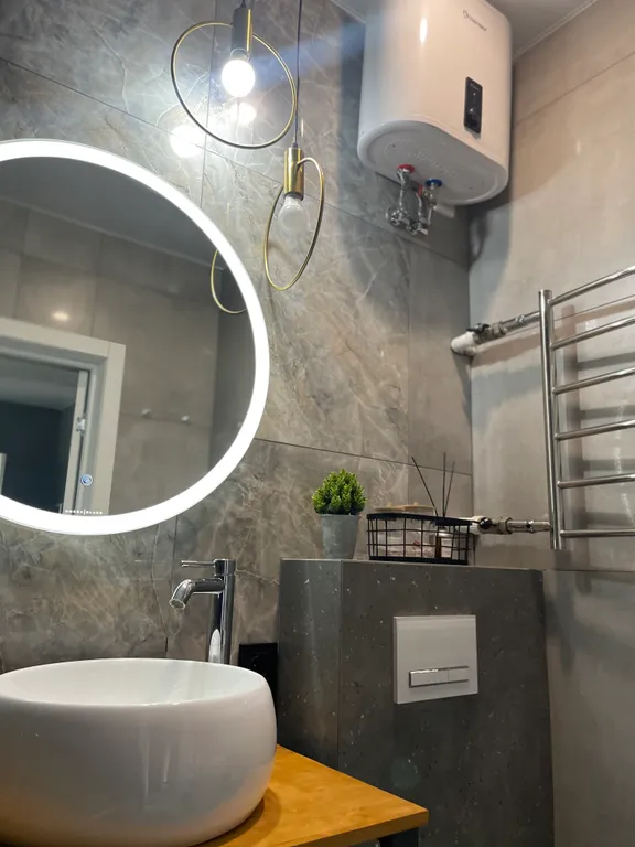 Уютная светлая квартира с большими окнами