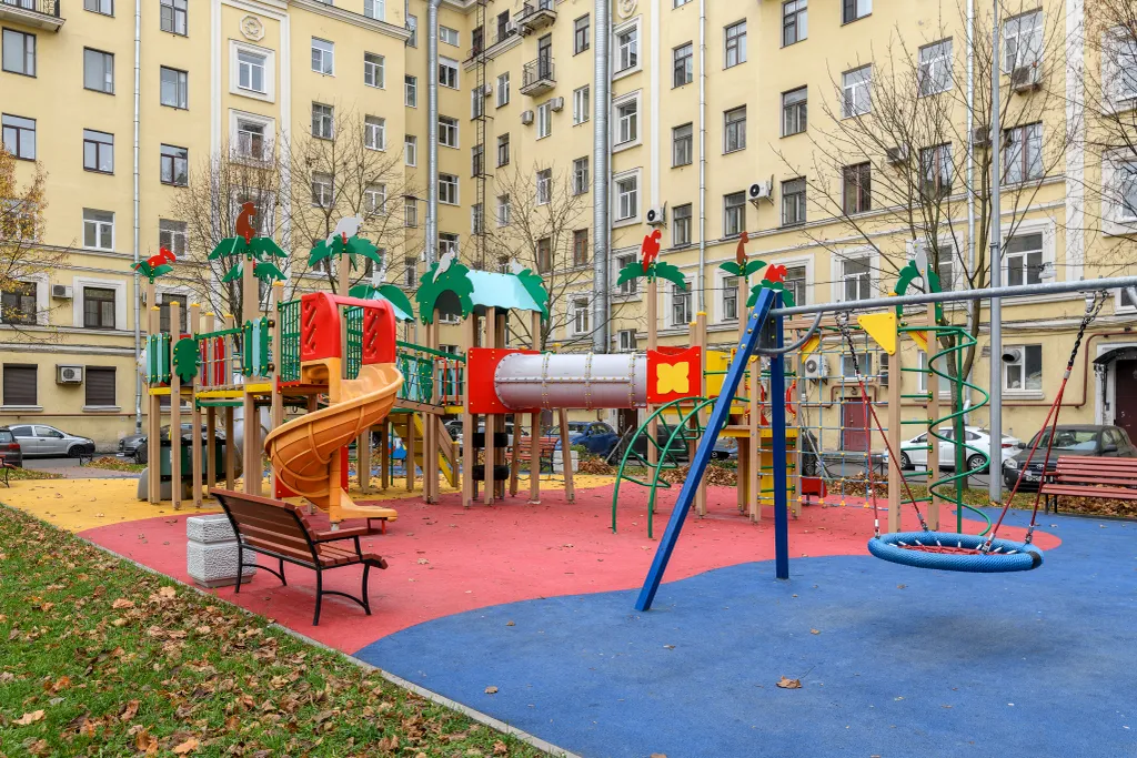 Квартира Квартира с джакузи с видом на парк Победы рядом с метро — Санкт-Петербург