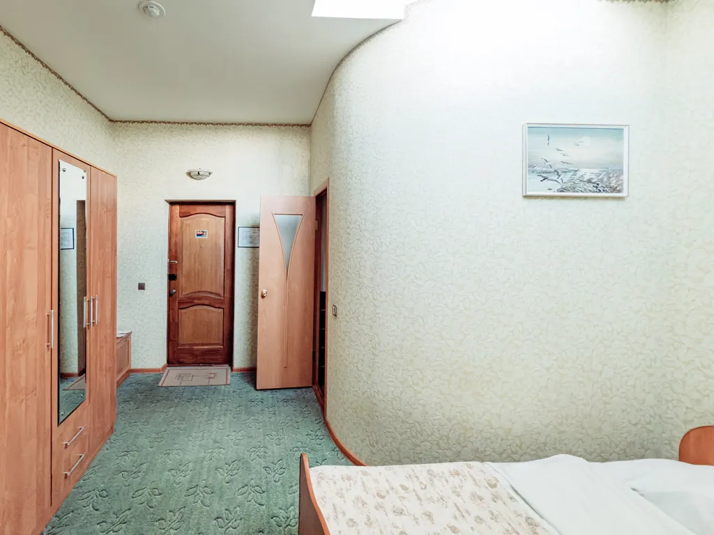 Двухместный номер с 1 кроватью на мансарде