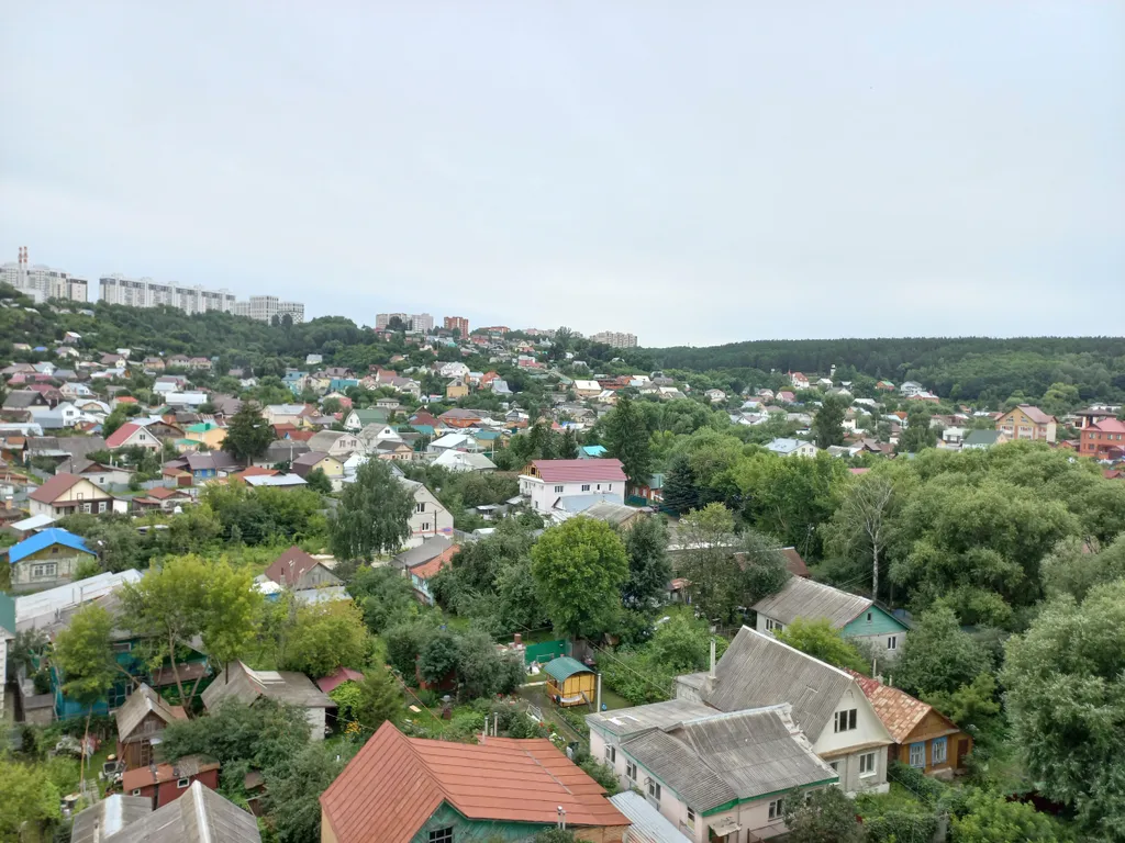 Стильная квартира с красивым видом из окон