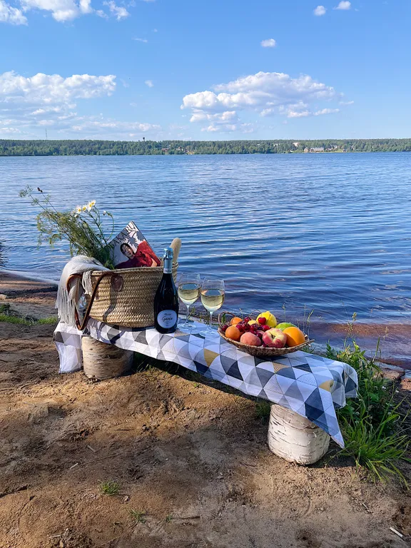Коттедж Уютный дом у озера с банькой — Кучерово