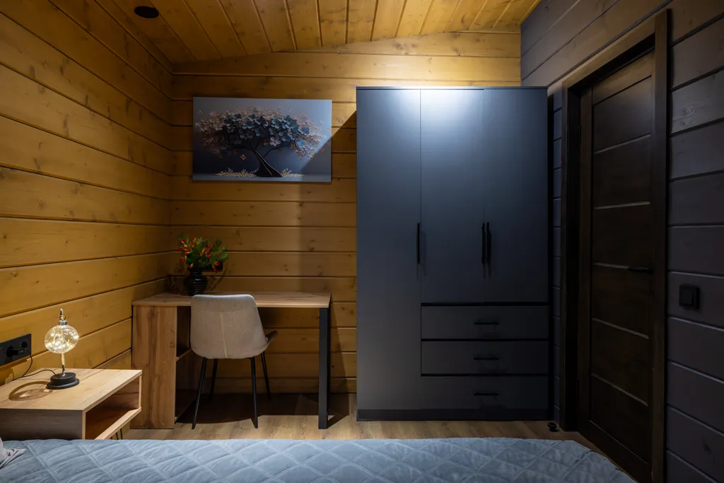 Современный дом у озера с купелью и своим катком. В феврале скидки