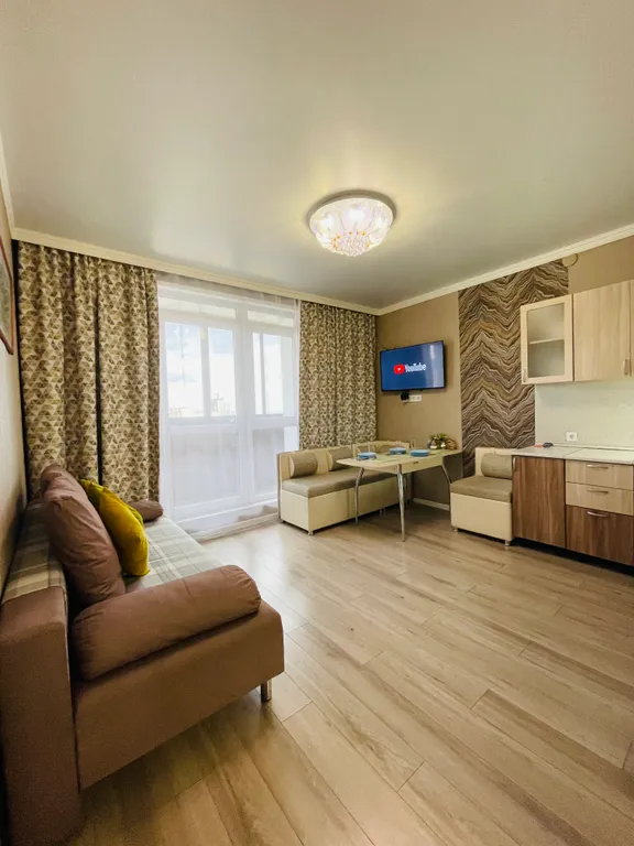 Трехкомнатная квартира с шикарным видом на город