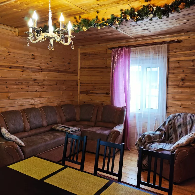 Усадьба Роза на Селигере с русской баней Red haus