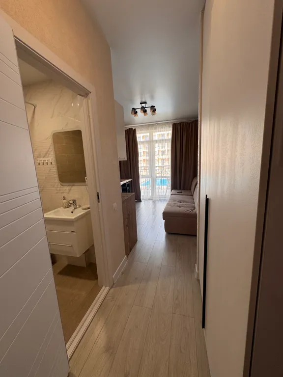 Студия с видом на бассейны