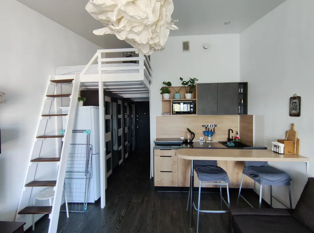 Студия в курортном районе с развитой инфраструктурой