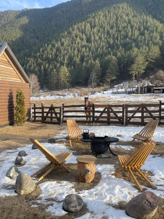 Домик под лесом