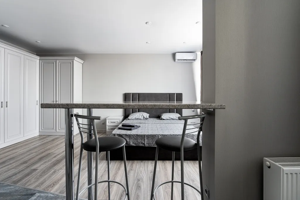 Студия с шикарным евроремонтом в Башня Мытищи Hall