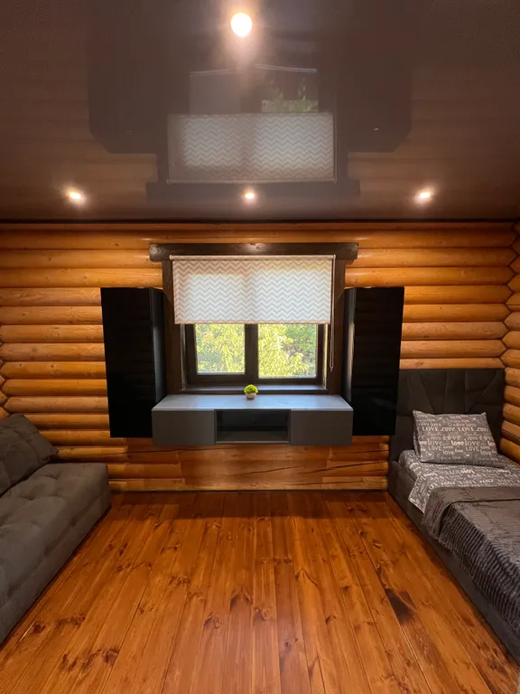 Семейные апартаменты Балдино в доме из сруба