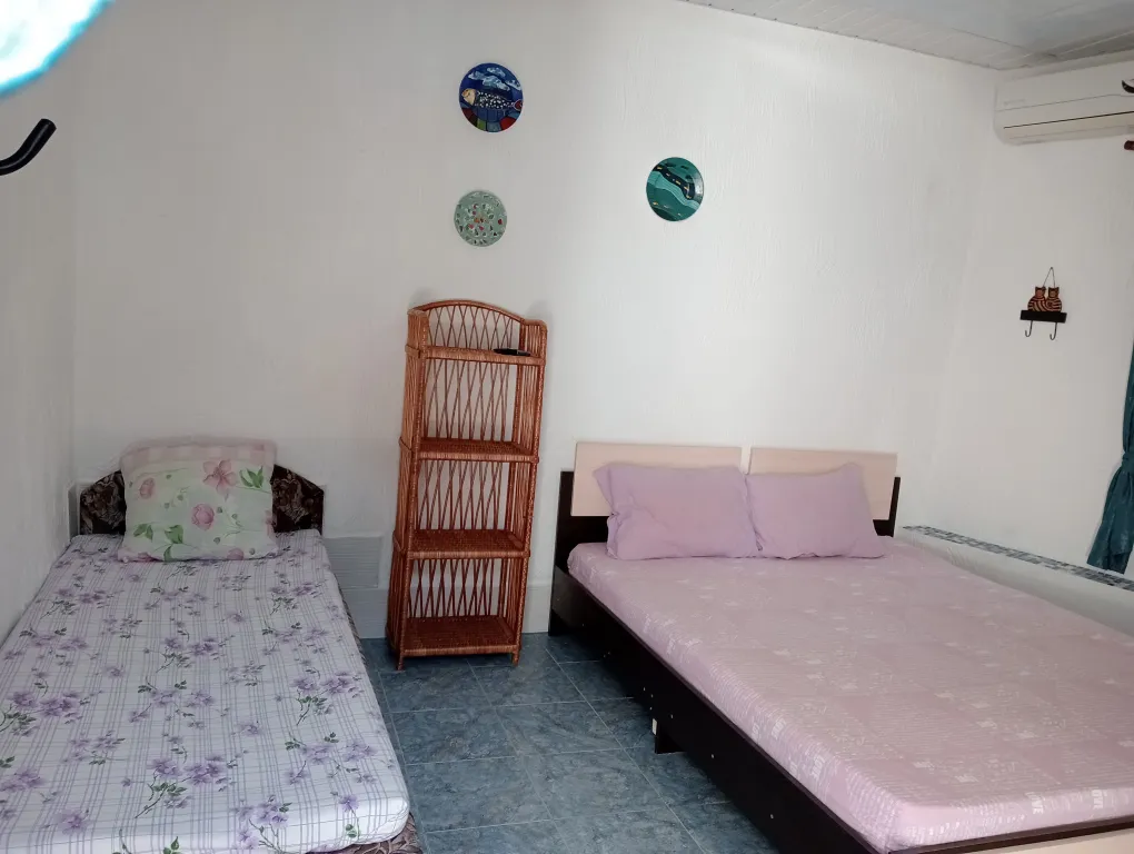 Квартира Отдельный трехместый домик с кухней -беседкой — аренда посуточно в Береговое (Феодосия)