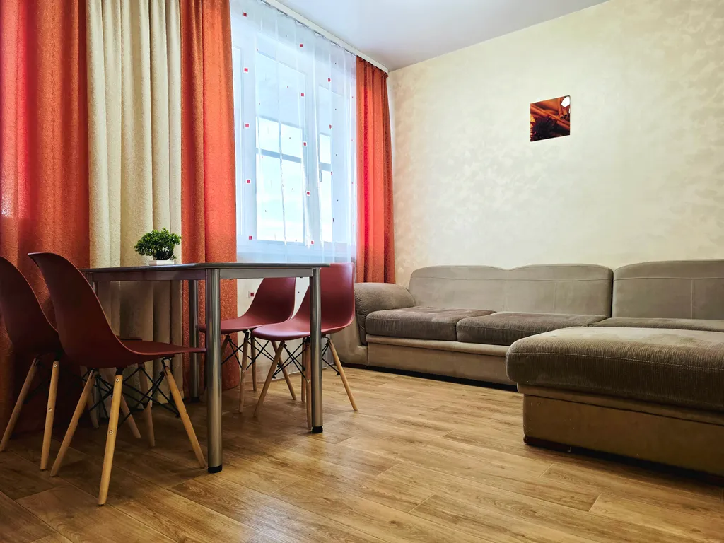 Просторная квартира с видом на город