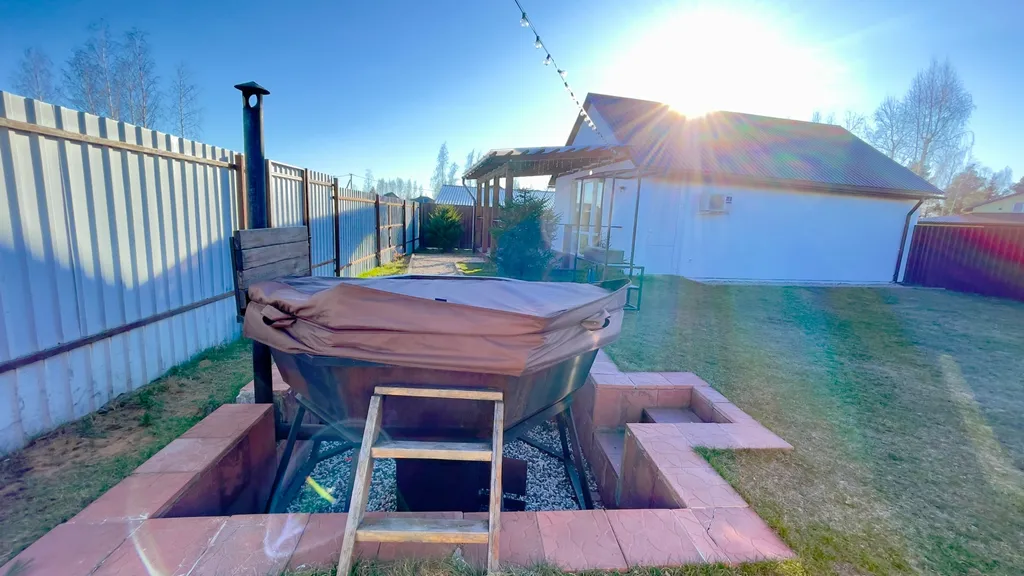 Стильный уютный дом с баней в 10 мин езды от метро