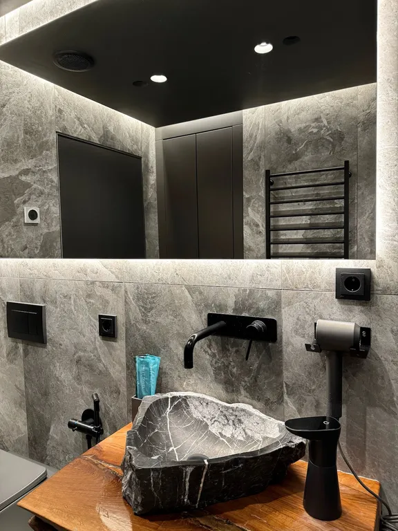 Дом SILVER с чаном на террасе