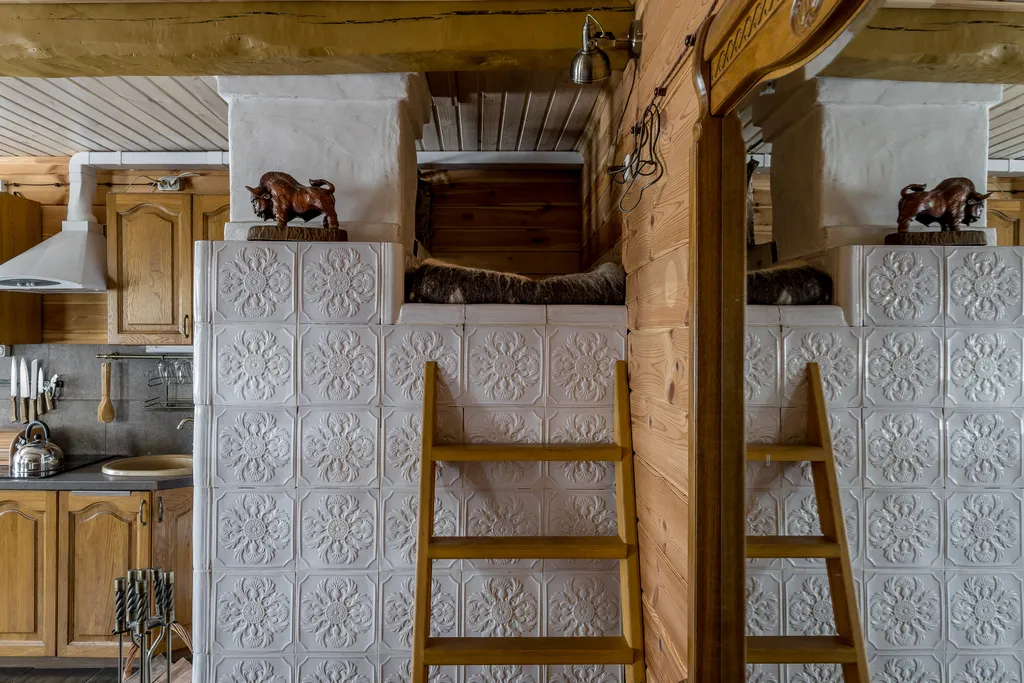 Как у бабушки Домик с печкой и сеновалом, завтрак включен