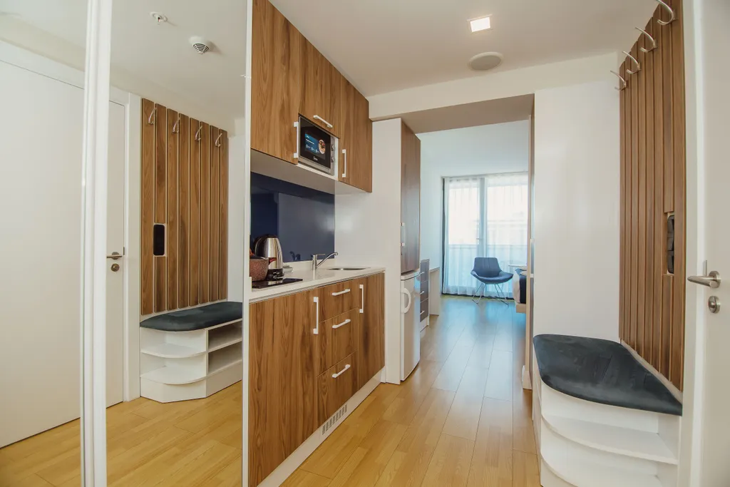 Студия с видом на море