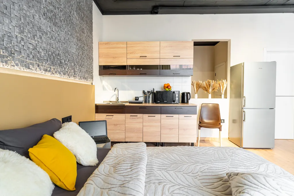 Квартира Однокомнатная квартира в элитном жк алые паруса — Геленджик