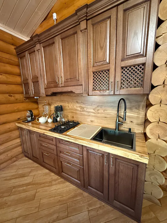 Комфортабельный дом из сруба в живописном месте