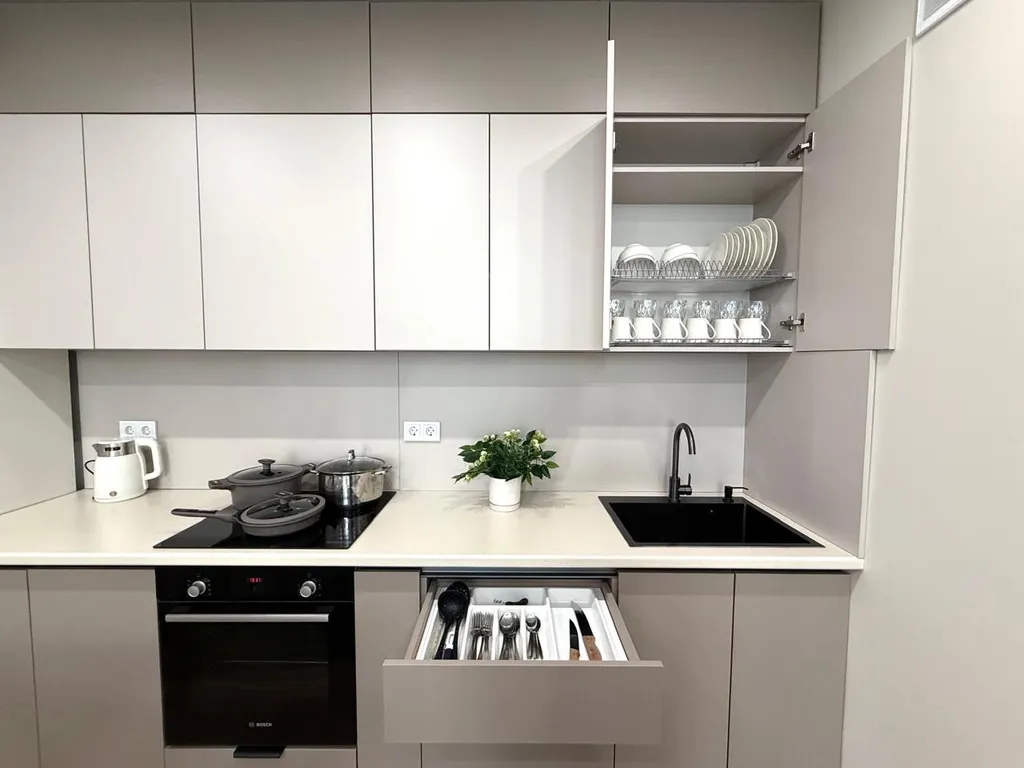 Просторная квартира в «Раимбек 14 резиденс» центр & питьевая вода