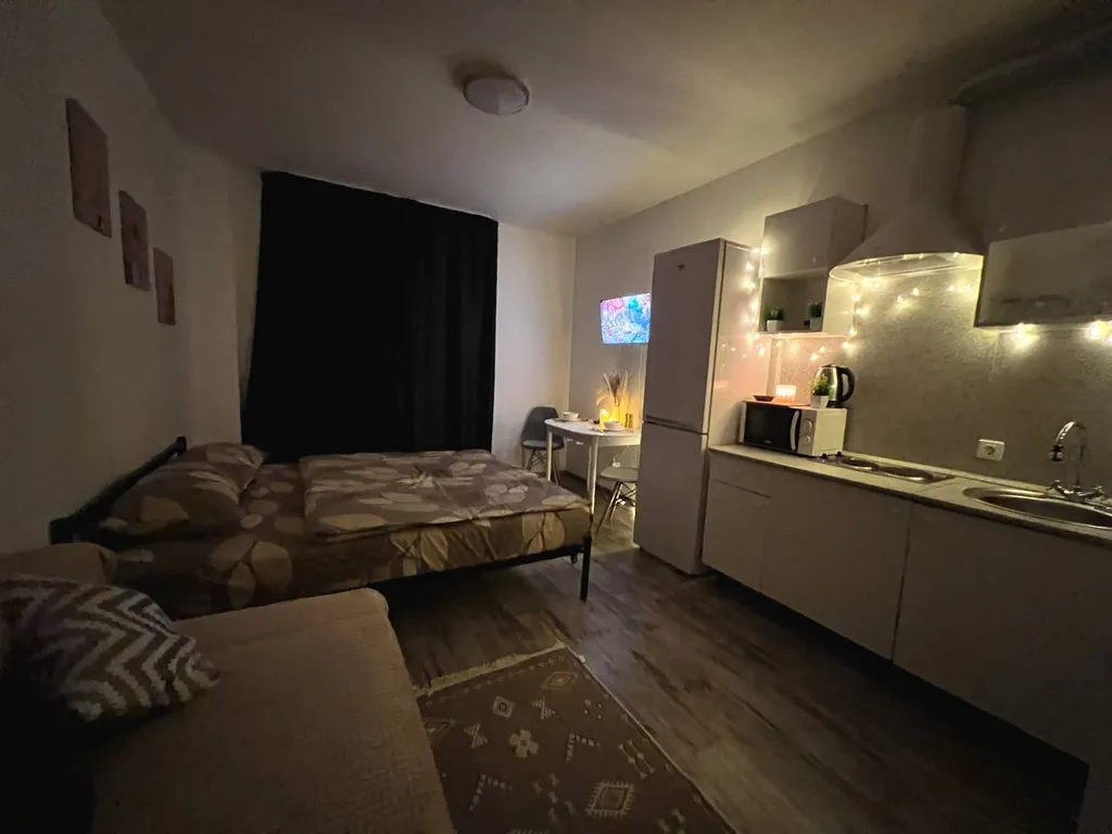 Комфортная студия в спокойных тонах у метро Девяткино