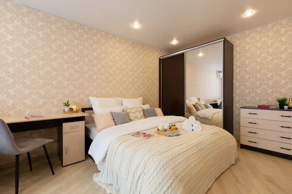 Квартира у живописного пруда