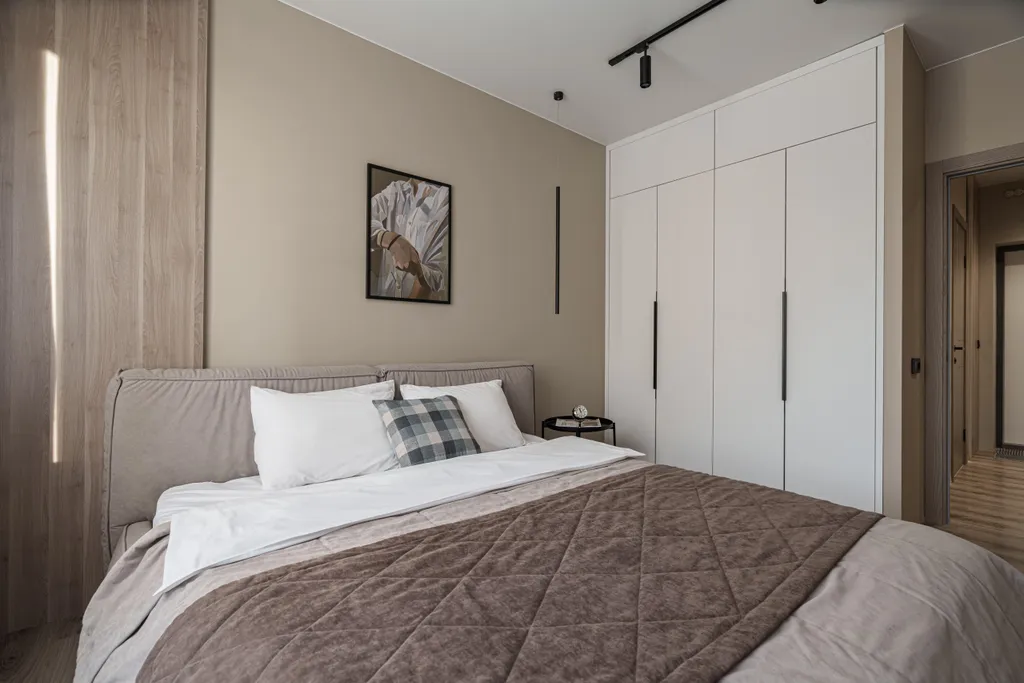 Лаконичная квартира Бурбон в ЖК Притяжение