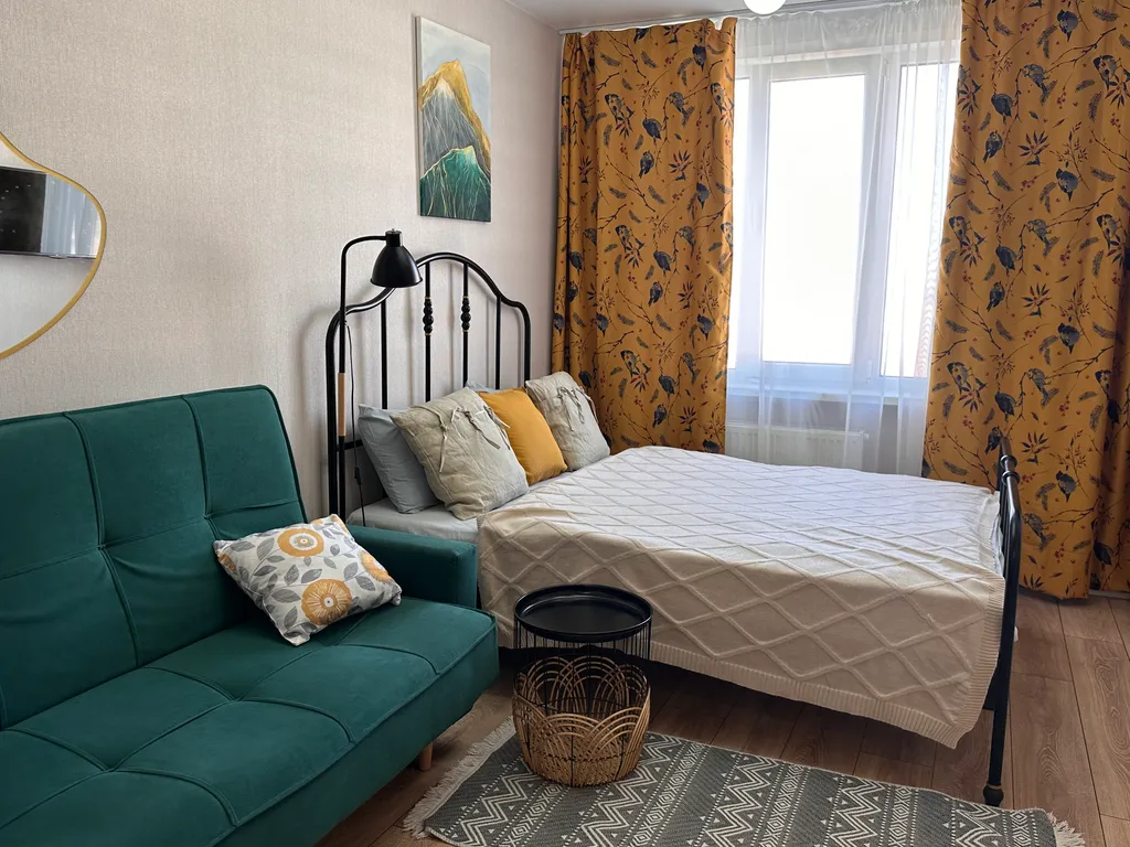 1-комнатная квартира Esenin Sunny — аренда посуточно в Рязань