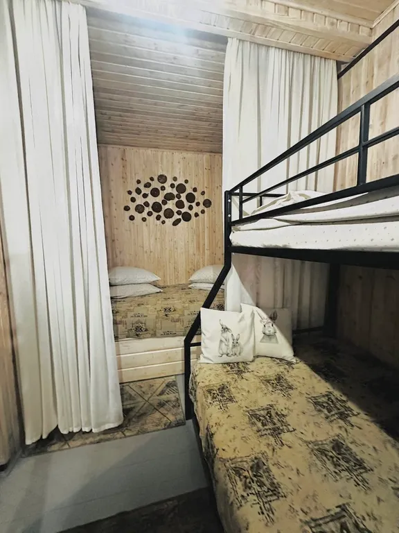 Уютный коттедж с мангалом и видом на Волгу