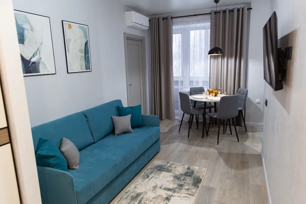 Уютная квартира в центре города с дизайнерским ремонтом