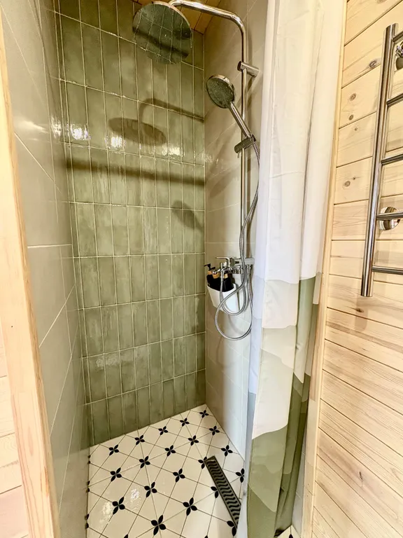 Дом с видом на березовый лес