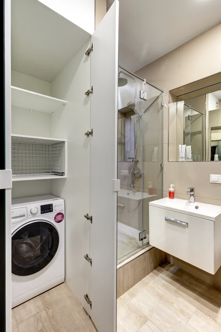 Ванная комната: фен/душевые принадлежности/стиральная машина