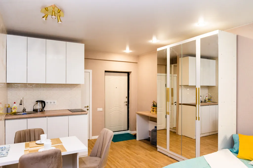 Свежая квартира в новом доме в ЖК