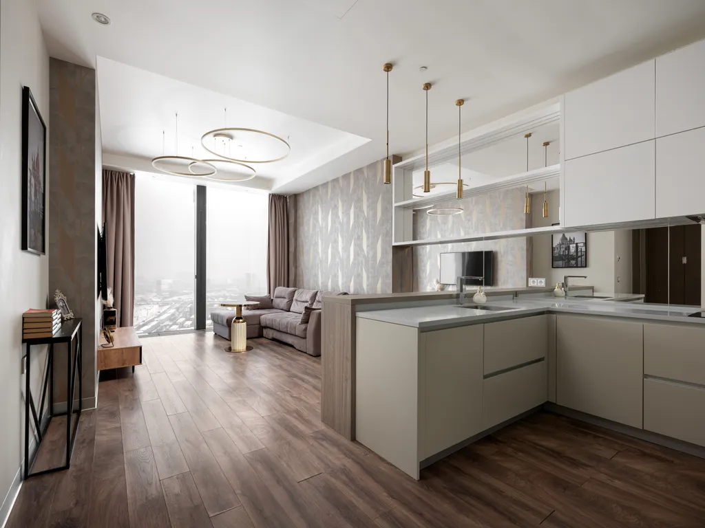 Neva Navi 36 этаж 65 м2. Панорамный вид. Шикарные закаты.