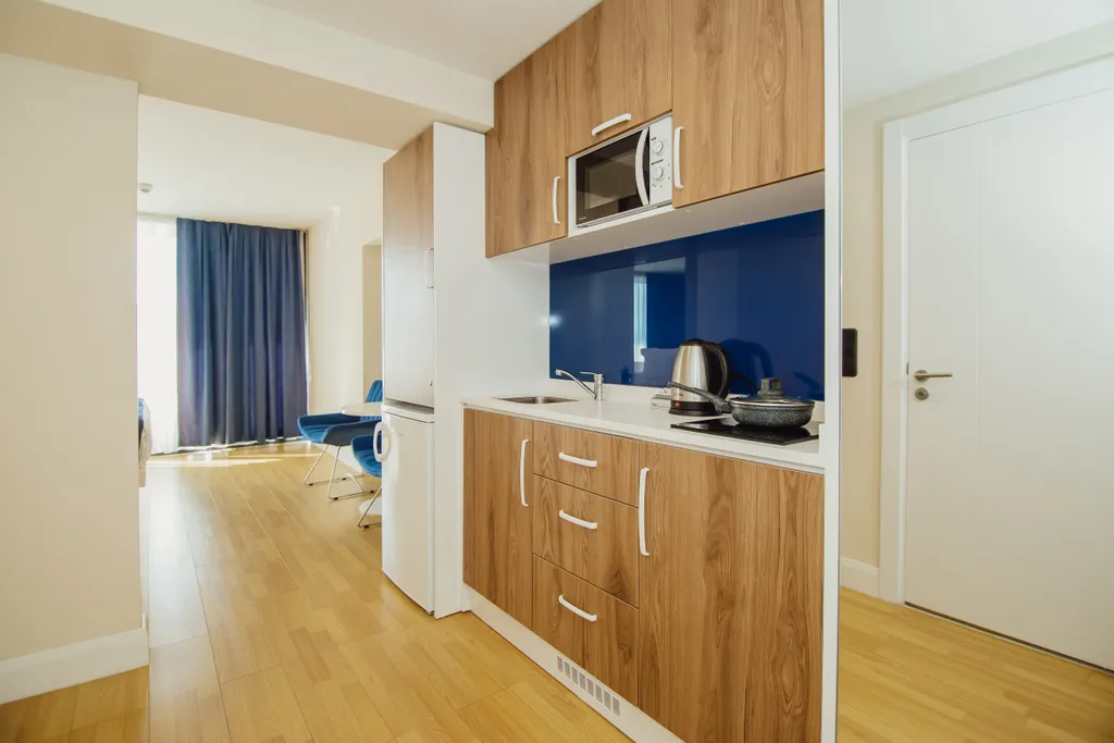 Студия с видом на море