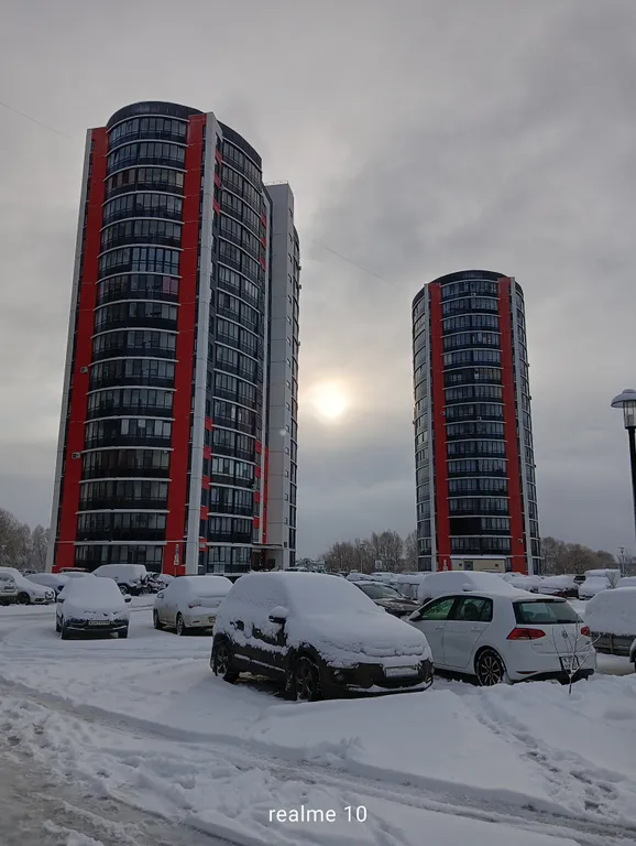 Уютная студия в ЖК Алые паруса с панорамным видом на реку Волхов