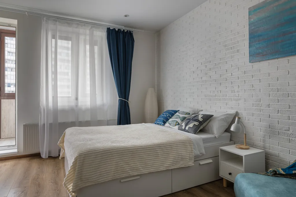 Квартира Уютная светлая студия рядом с метро Девяткино — аренда посуточно в Мурино