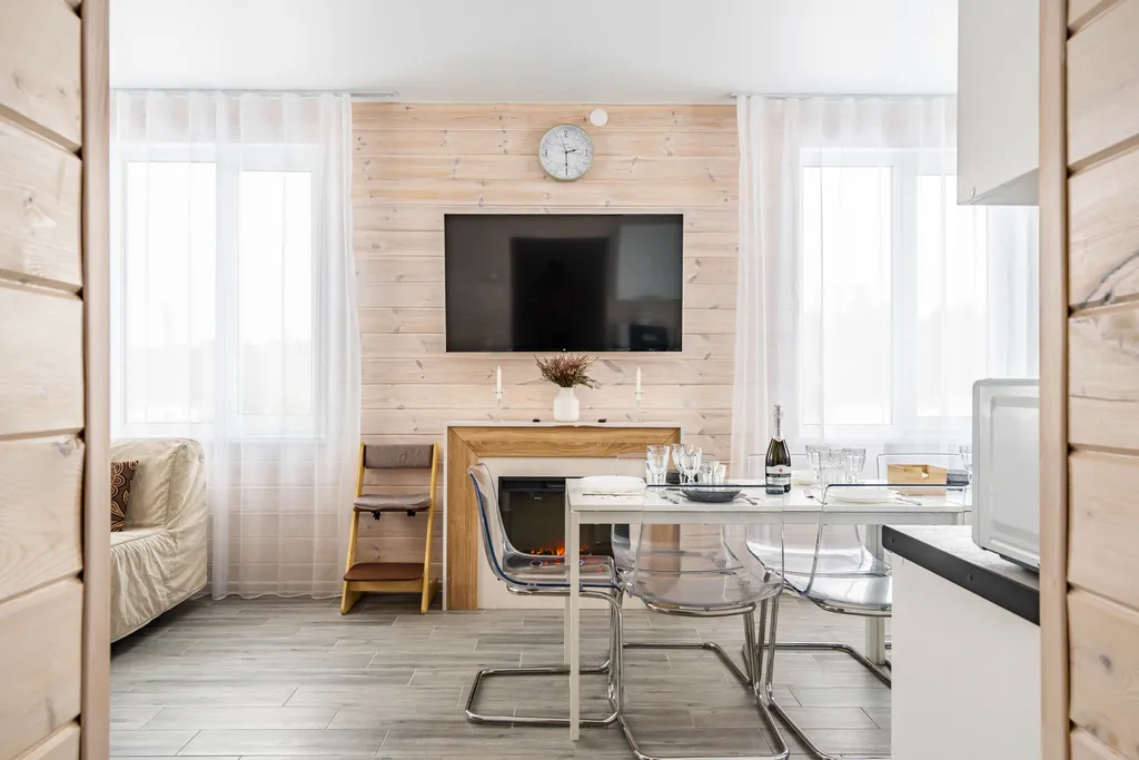 Коттедж Уютный просторный дом у лесного озера — Ларионово