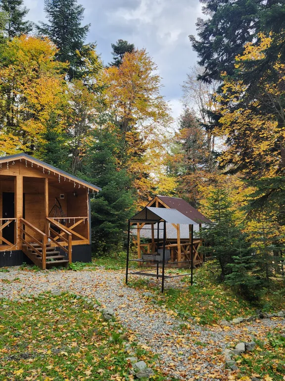 Коттедж Коттедж Уютное шале в окружении леса — Архыз