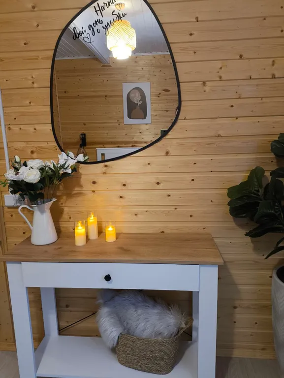 Просторный домик вблизи леса с баней