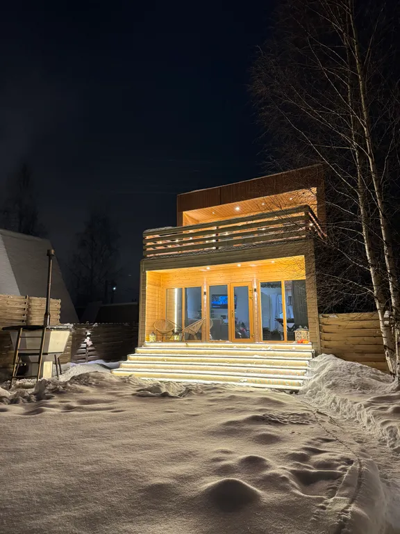 Коттедж Уютный дом с банным чаном — Павловский Посад