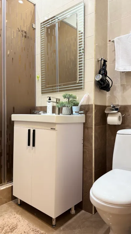 Улучшенные апартаменты с 1 спальней и  балконом в центре города